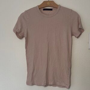 Jenni Kayne Soft Pink Short Sleeve Tee